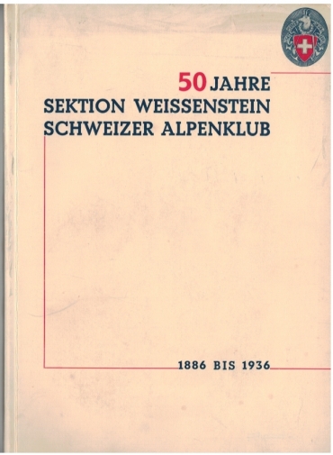 <p>50 Jahre Sektion Weissenstein Schweizer Alpenklub 1886-1936,</p>
<p>Buch Top Zustand</p>